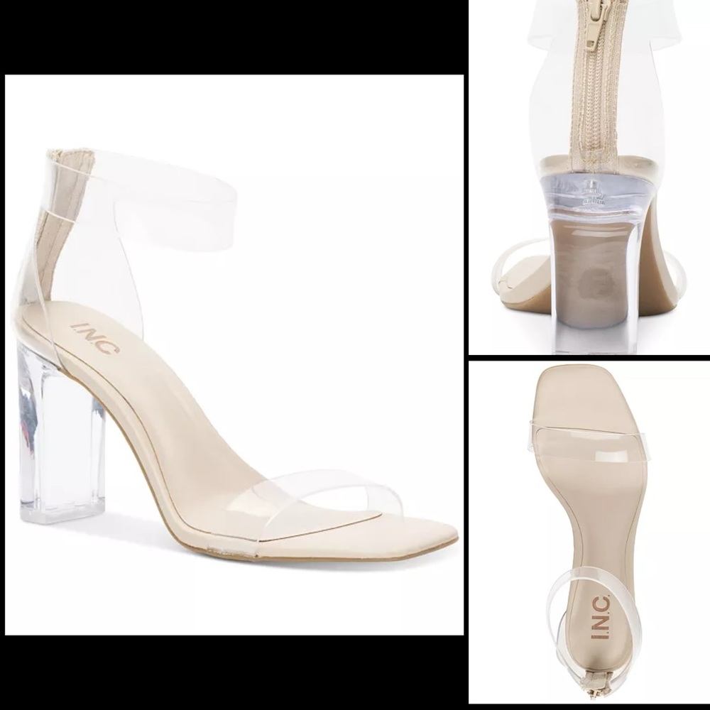 Clear Vinyl Heels